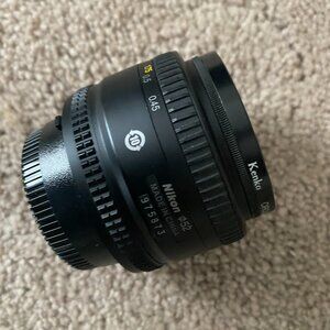 Nikon 50mm f/1.8 Lens (First Generation) with Kenko CPL Filter